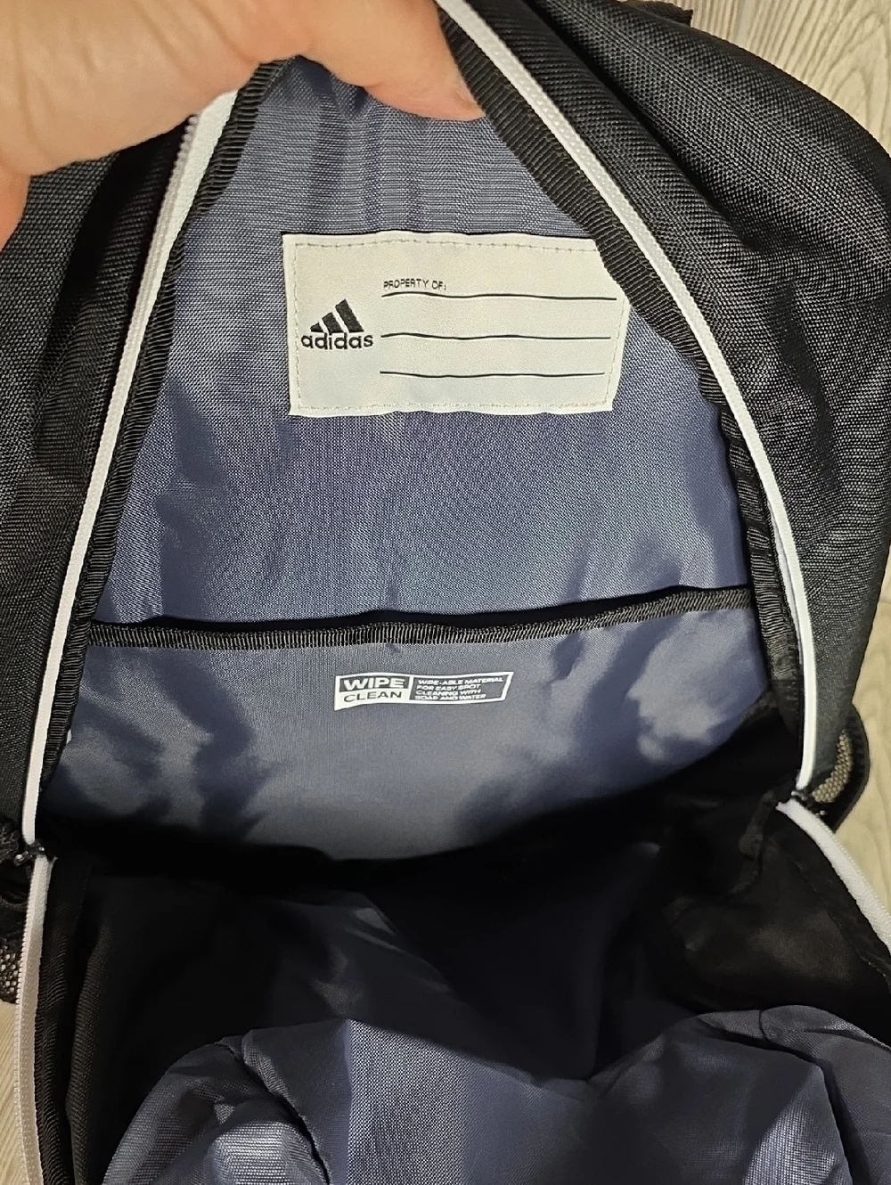 Adidas Young BTS Creator 2 Backpack Black With White Stripes - Picture 3 of 7
